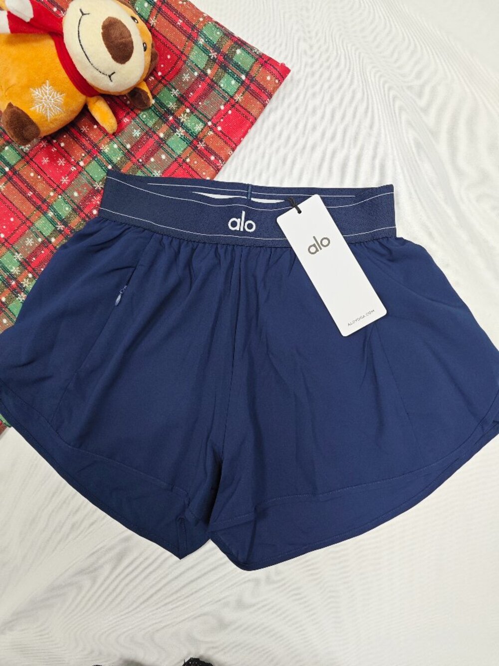 ALO Yoga Navy Blue🌊 Match Point Short NWT | Lightweight Tennis Shorts😎